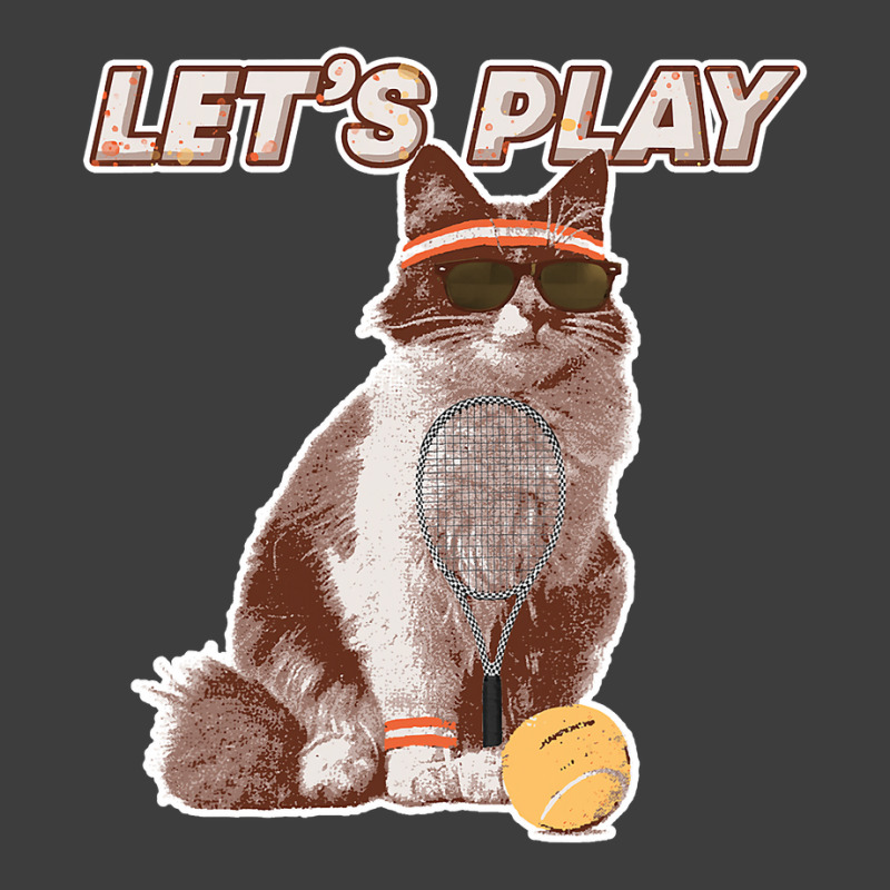 Cool Funny Tennis Cat Wearing Sunglasses Tennis Racket Ball T Shirt Beanie | Artistshot