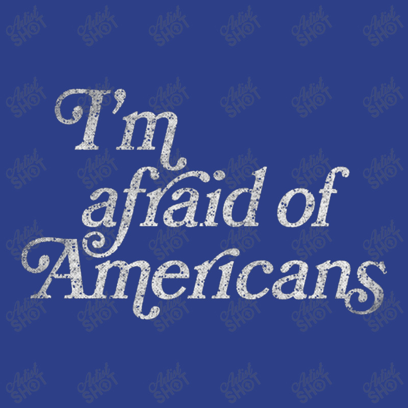 I'm Afraid Of Americans Original Faded Retro Style Design Beanie by gusjigangkudus | Artistshot