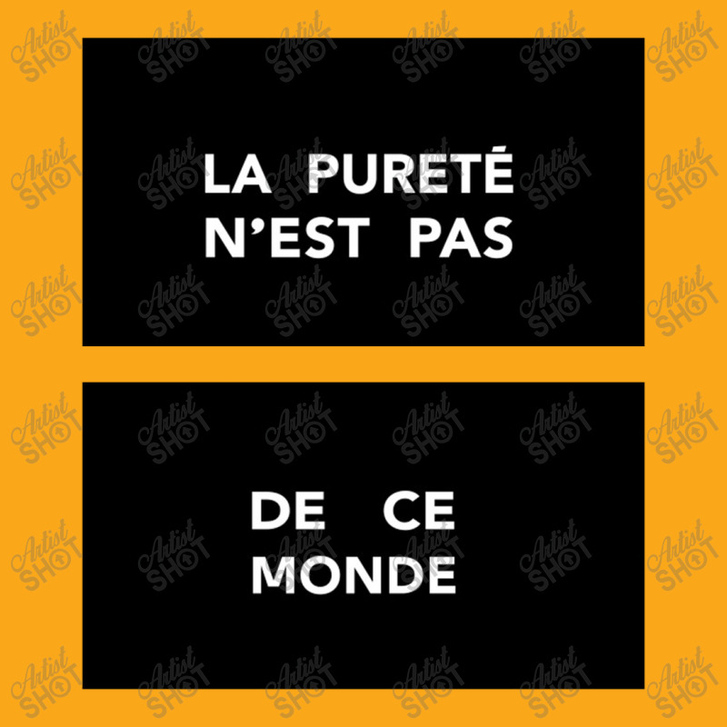 La Pureté N'est Pas De Ce Monde Purity Is Not Of This World Beanie by bedaopini | Artistshot