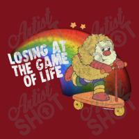 Losing At The Game Of Life 80s Cartoon Nihilism Humor Design Beanie | Artistshot