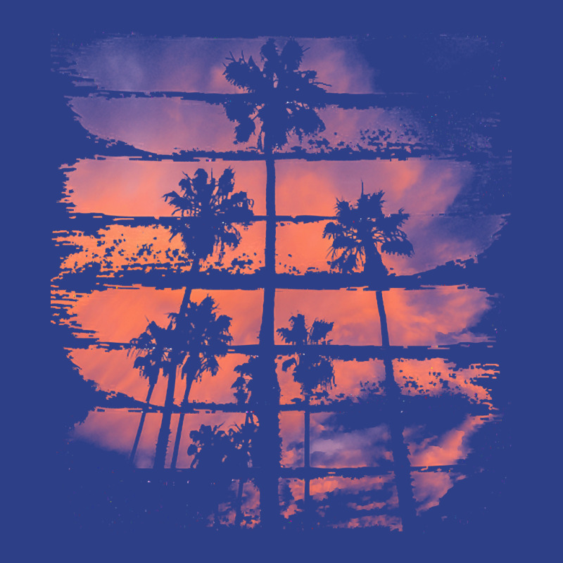 Palm Trees T  Shirt A Beautiful Painting That Shows The Atmosphere Of Beanie by abelwisoky990 | Artistshot