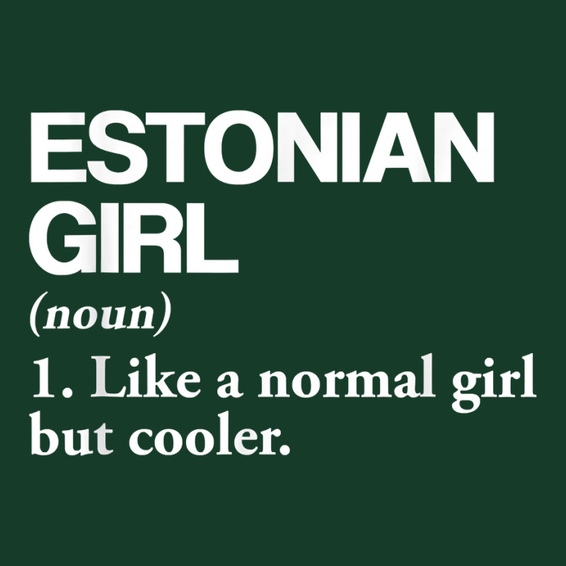 Estonian Girl Definition Estonia Flag Country Language T Shirt Visor Hat | Artistshot