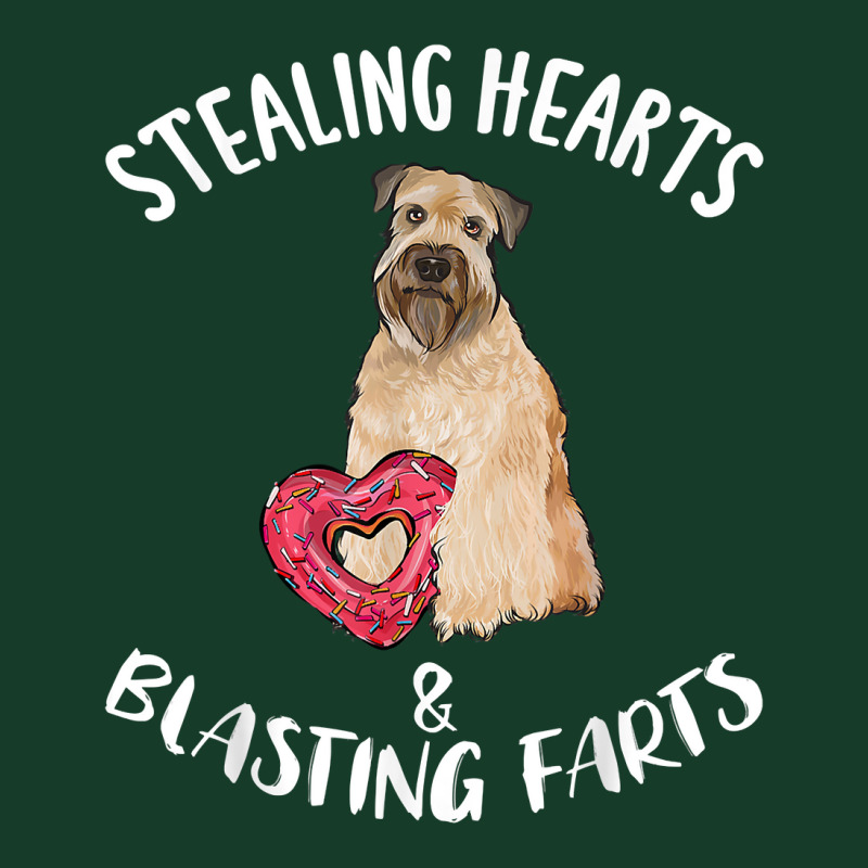 Stealing Hearts Blasting Farts Soft Coated Wheaten Terrier T Shirt Visor Hat | Artistshot