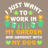 I Just Want To Work In My Garden T  Shirt I Just Want To Work In My Ga Visor Hat | Artistshot