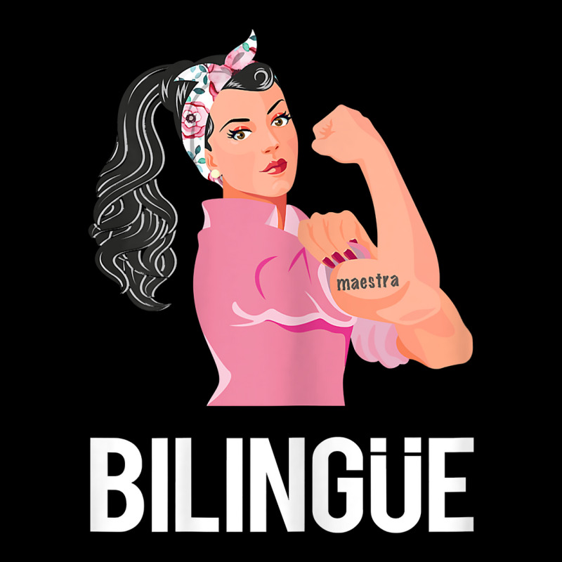 Womens Maestra Bilingue Bilingual Spanish Teacher T Shirt Visor hat by jermonmccline | Artistshot