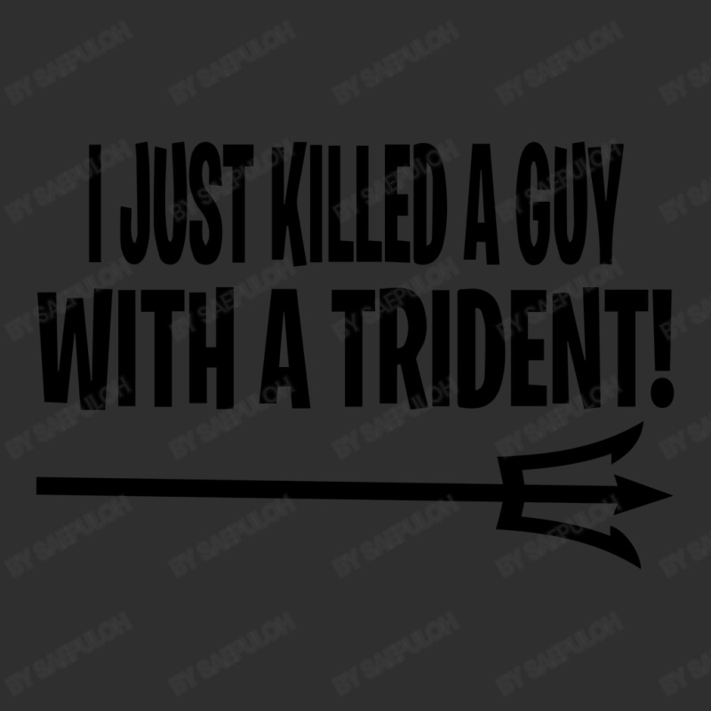 I Just Killed A Guy With A Trident! Snapback Trucker Cap | Artistshot