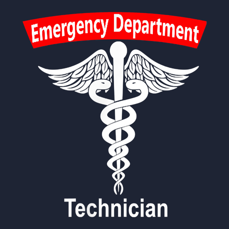 Emergency Department Technician Ed Tech Medical Caduceus Er T Shirt Snapback Trucker Cap | Artistshot