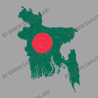 Bangladesh Map Flag Drawing Line Art Foam Trucker Hat | Artistshot