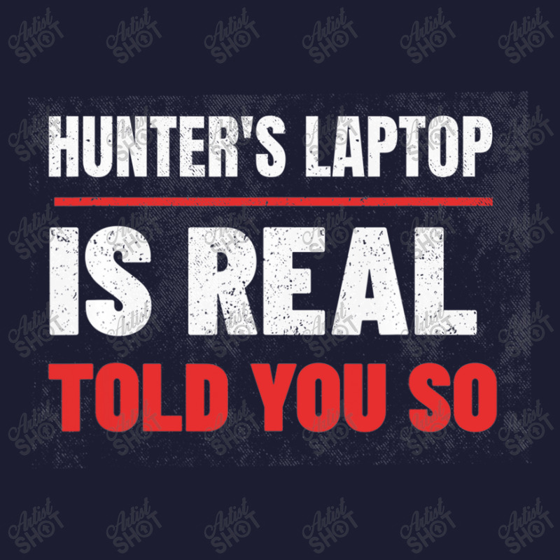 Hunter's Laptop Is Real, Anti Joe Biden Authentic Laptop Foam Trucker Hat | Artistshot