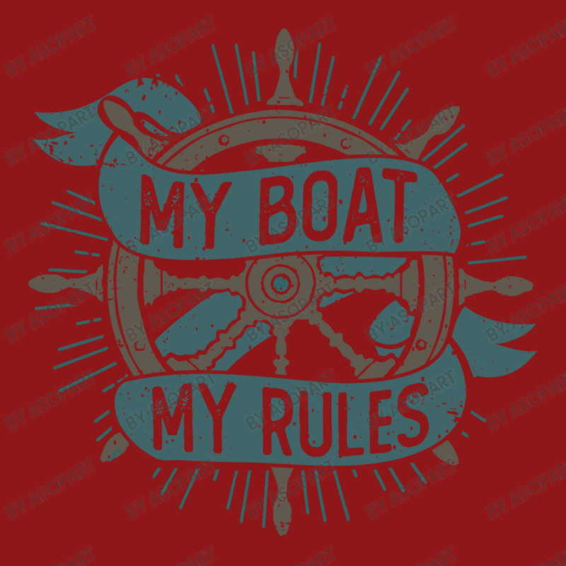 My Boat My Rules Funny Boating Lover Pontoon Boat Captain Humor Gift F Foam Trucker Hat by AsopArt | Artistshot