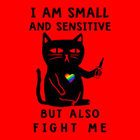 Lgbt Cat I Am Small And Sensitive But Also Fight Me Pride Adjustable Baseball Cap | Artistshot