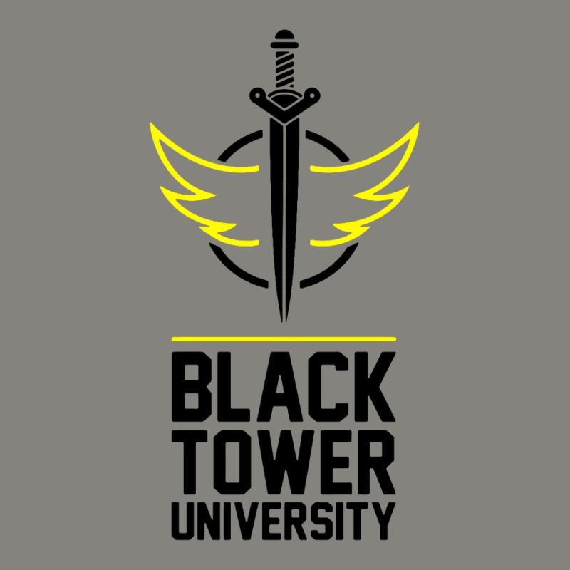 Black Tower University Dyed Cap by delagan | Artistshot