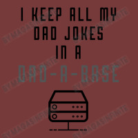 I Keep All My Dad Jokes In A Dad-a-base | Bad Pun | Father's Day Gift Dyed Cap | Artistshot