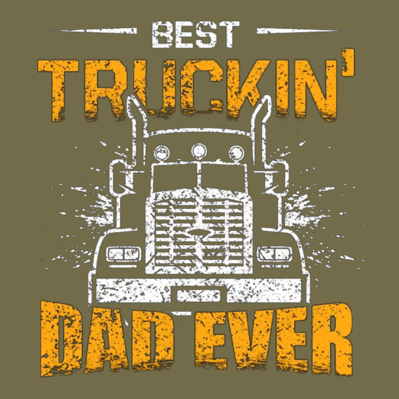 Best Truckin' Dad Ever Dyed Cap by Rosataylor | Artistshot