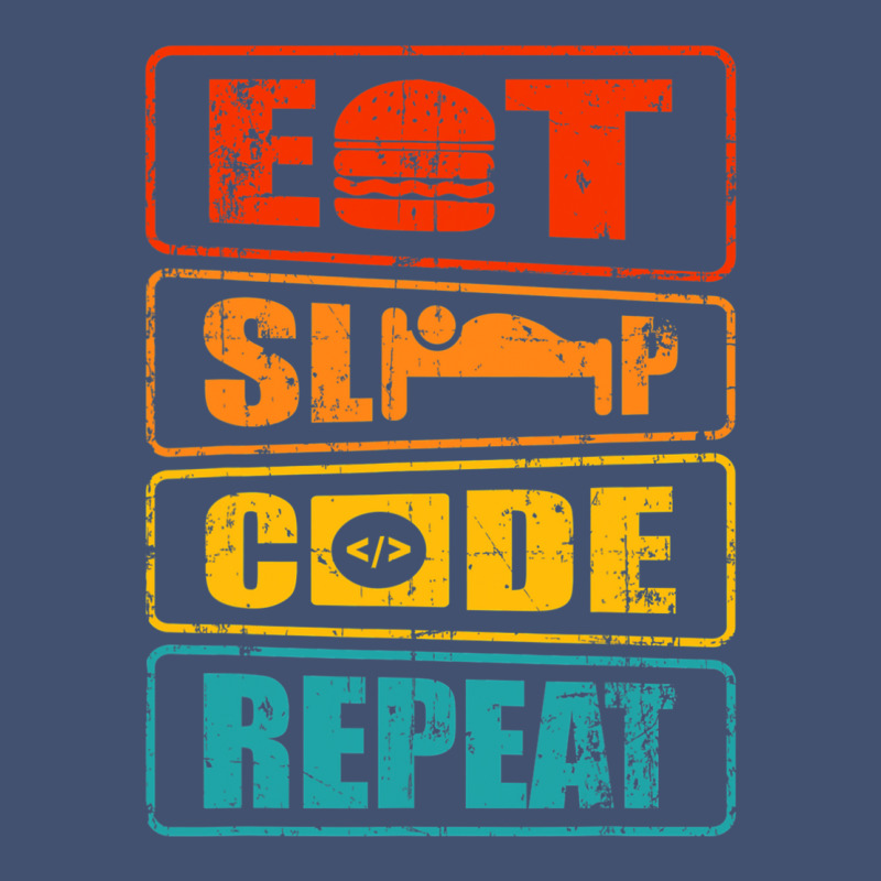 Eat Sleep Code Repeat Computer Science Programmer Gift T Shirt Dyed Cap | Artistshot