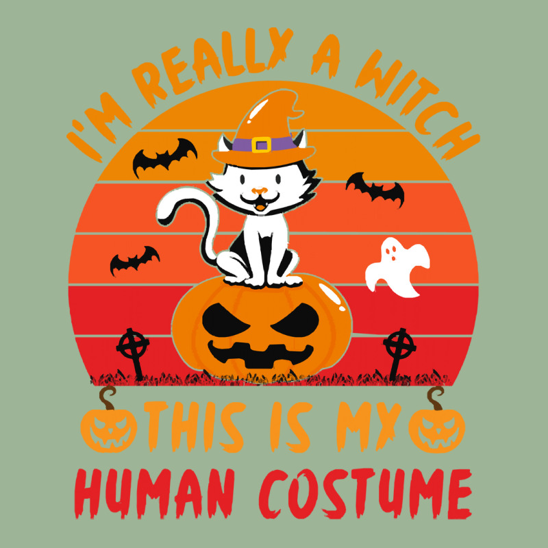 Halloween T  Shirt Funny Halloween This Is My Human Costume T  Shirt Urban Heavy T-shirt | Artistshot