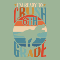 Back To School T Shirti'm Ready To Crush 6th Grade Back To School Dino Urban Heavy T-shirt | Artistshot