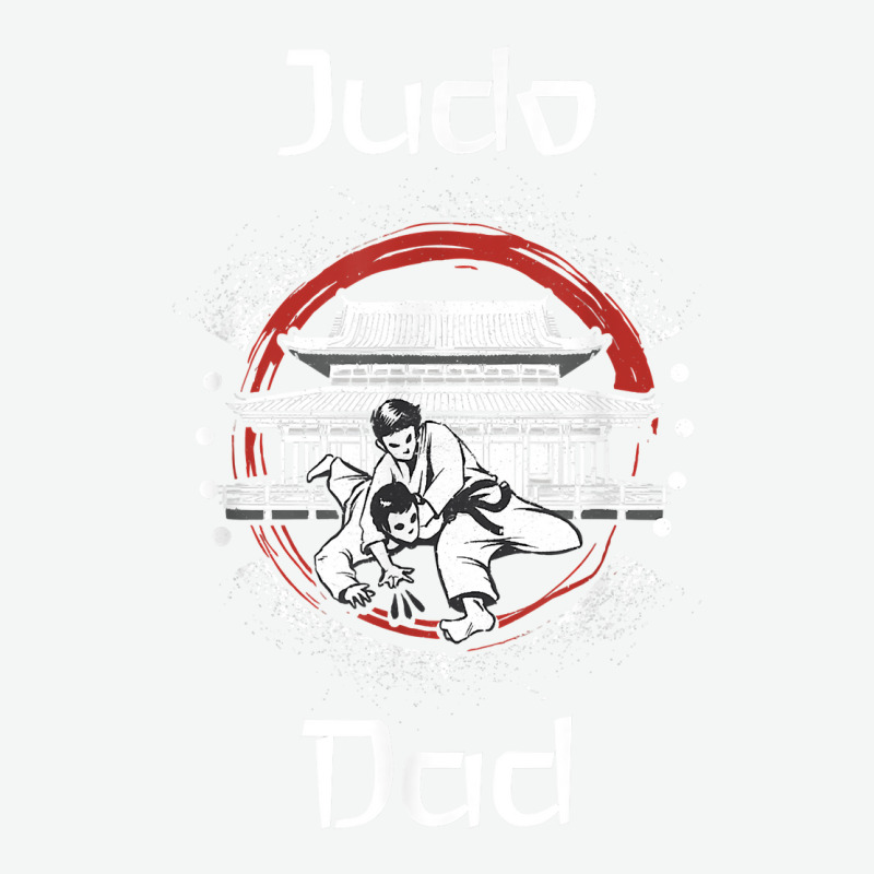 Judo Dad And Judoka With Judo And Martial Arts In Judo Kanji T Shirt 