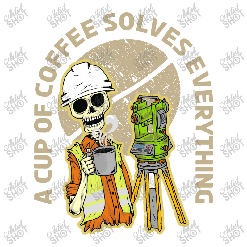 Surveyor And Coffee Bomber Jacket by azmth | Artistshot