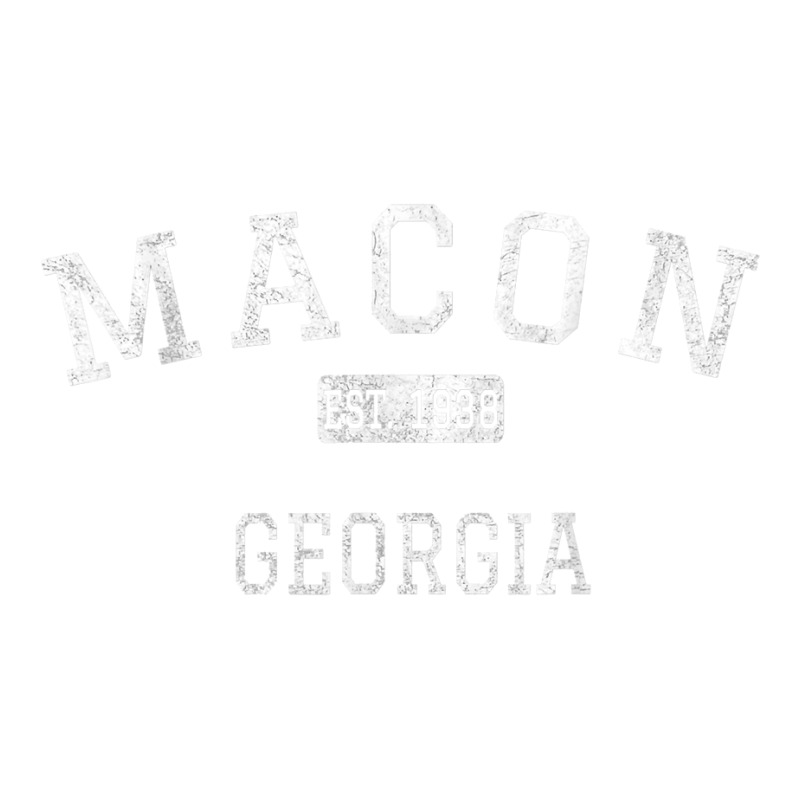 Macon Georgia Ga Vintage T Shirt Bomber Jacket by h.avenaver | Artistshot