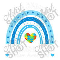 Puzzle Rainbow In April We Wear Blue Autism Awareness Month Bomber Jacket | Artistshot