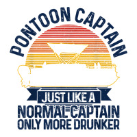 Mens Pontoon Captain Vintage Funny Pontoon Boat Boating Gift T Shirt Bomber Jacket | Artistshot