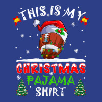 Football This Is My Christmas Pajama Football Xmas Lights Costume 408 Beanie | Artistshot