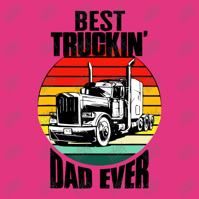 Best Truckin' Dad Ever Retro Trucker Dad Funny Beanie by chagoi | Artistshot