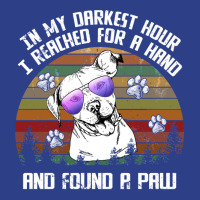 Pitbull Lover Dog I Reach For A Hand And Found A Paw Pitbull Paw Pitbu Beanie | Artistshot