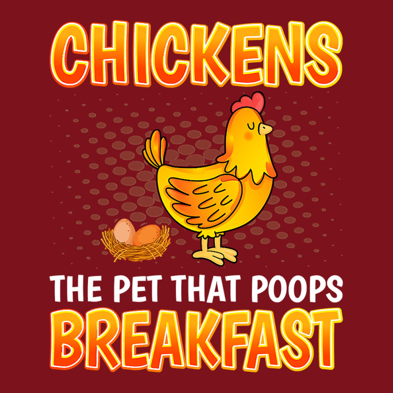 Chicken Chick The Pet That Poops Breakfast Sarcastic Chicken 91 Rooste Beanie by stress | Artistshot