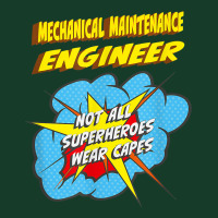 Mechanical Maintenance Engineer Funny Superhero Job T Shirt Visor Hat | Artistshot