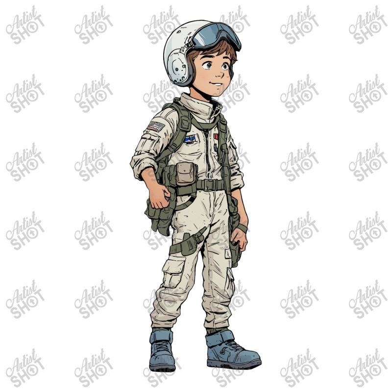 Vintage Comic Fighter Pilot Graphic Youth T-shirt by Inspired Images | Artistshot