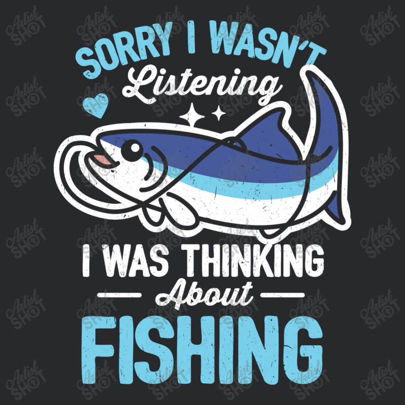 Sorry I Wasn't Listening Fishing Trucker Cap | Artistshot