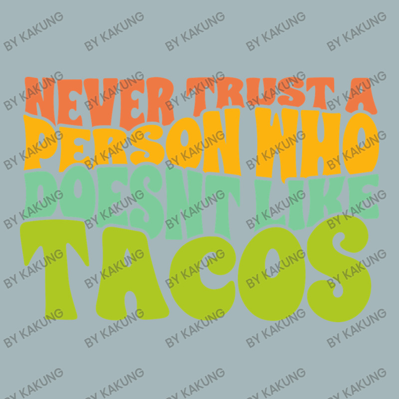 Never Trust A Person Who Doesn't Like Tacos Unisex Sherpa-lined Denim Jacket | Artistshot