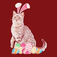 Easter Day T  Shirt Easter Cat American Shorthair With Bunny Ears & Eg Snapback Trucker Cap | Artistshot