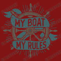 My Boat My Rules Funny Boating Lover Pontoon Boat Captain Humor Gift F Snapback Trucker Cap | Artistshot