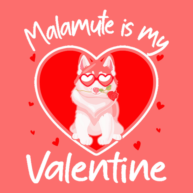 Alaskan Malamute Is My Valentine T  Shirt Alaskan Malamute Is My Valen Snapback Trucker Cap | Artistshot