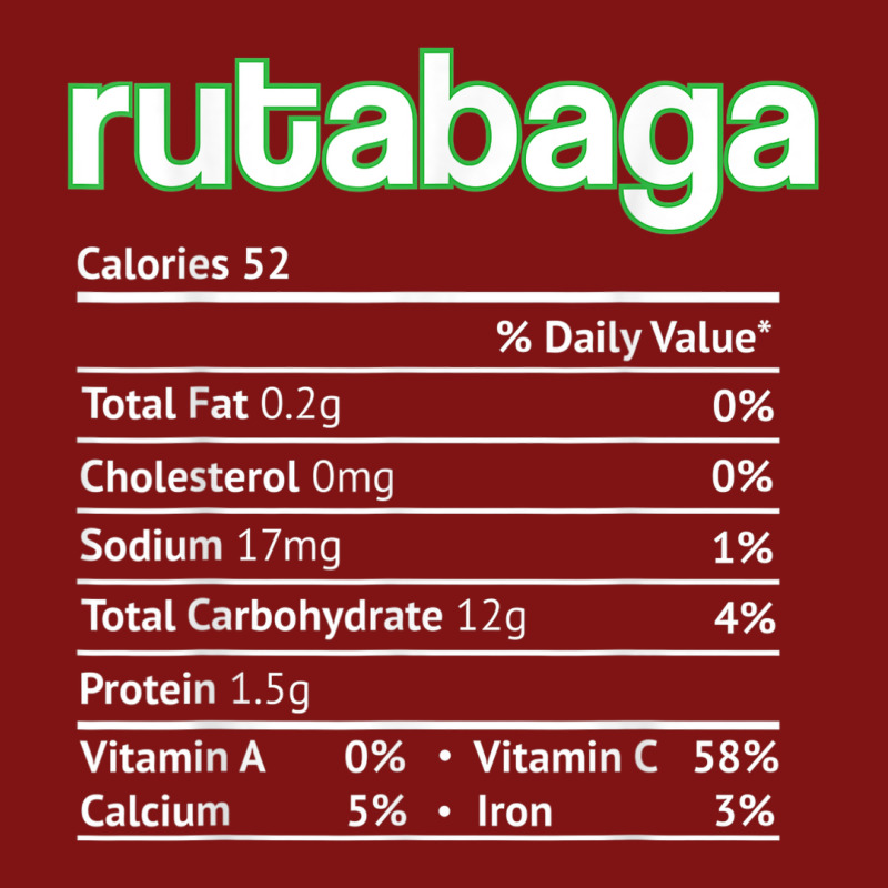 Rutabaga Nutrition Facts Funny Thanksgiving Christmas Food Snapback Trucker Cap | Artistshot