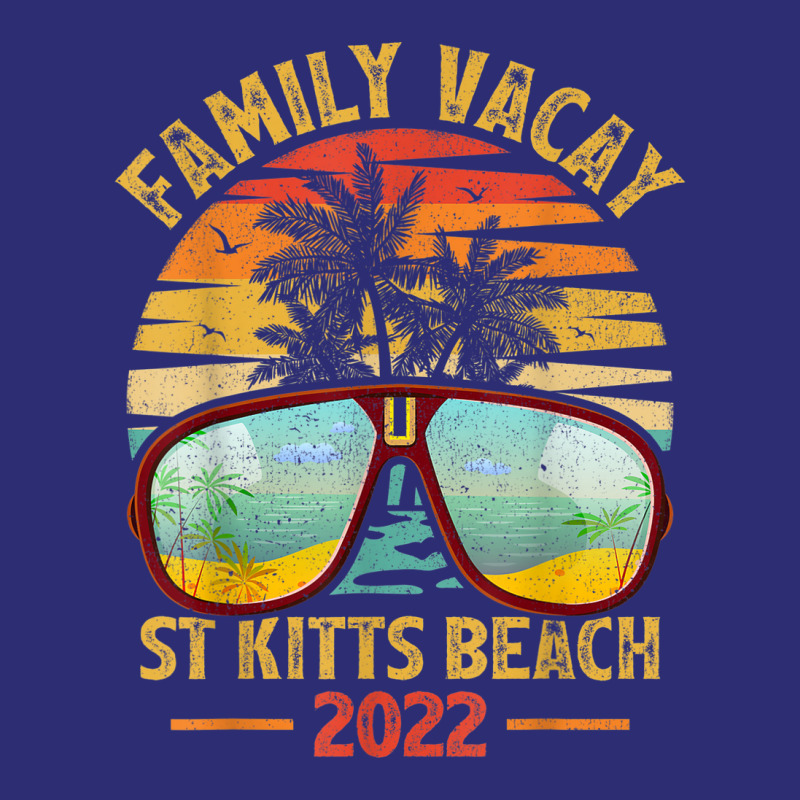 Vintage Family Vacation 2022 Lost Paradise St Kitts Beach Snapback Trucker Cap by Tiktify | Artistshot