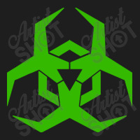 Toxic Neon Green Biohazard Symbol Classic T-shirt | Artistshot