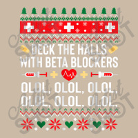 Deck The Halls With Beta Blockers Nurse Christmas Ugly Xmas Foam Trucker Hat | Artistshot