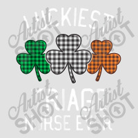 Luckiest Triage Nurse Ever St Patrick's Day Plaid Foam Trucker Hat | Artistshot