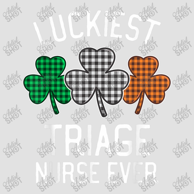 Luckiest Triage Nurse Ever St Patrick's Day Plaid Foam Trucker Hat by YenNgoc | Artistshot