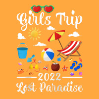 Girls Trip 2022 Summer Vacation Lost Paradise Beach Raglan Baseball Te Foam Trucker Hat | Artistshot