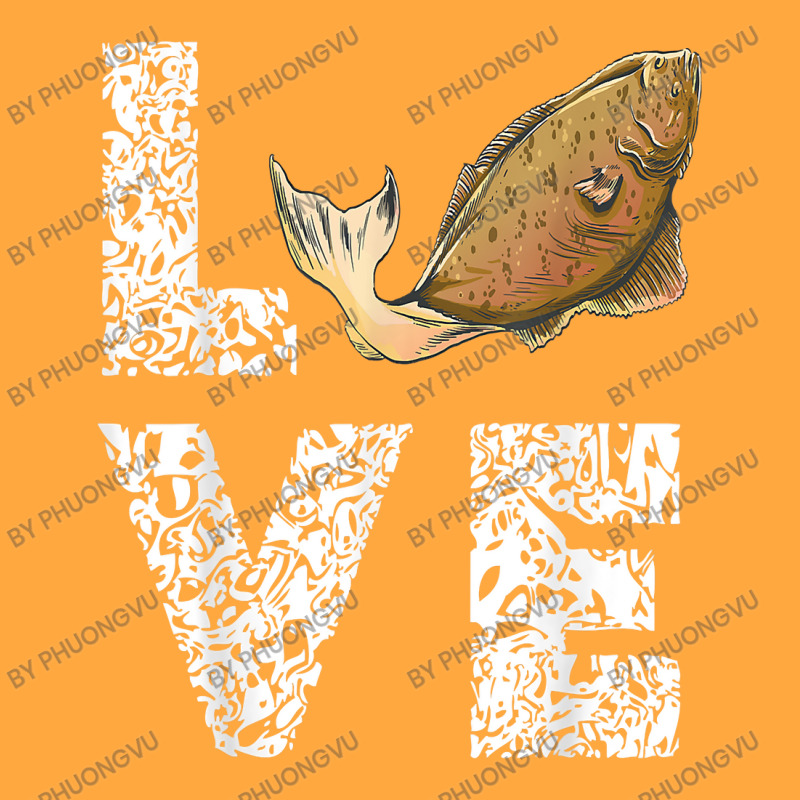 Halibut Love Fisherman Halibut Fish Flounder Fish Fishing T Shirt Foam Trucker Hat | Artistshot