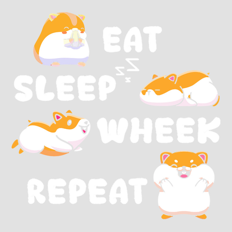 Guinea Pig T  Shirt Eat Sleep Wheek Guinea Pig Rodent Cavies Cavy Pet Foam Trucker Hat | Artistshot