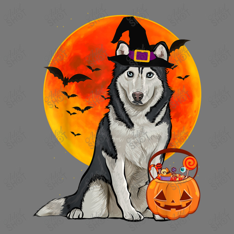 Dog Halloween Siberian Husky Jack O Lantern Pumpkin Adjustable Baseball Cap by Brynlee-Everett | Artistshot