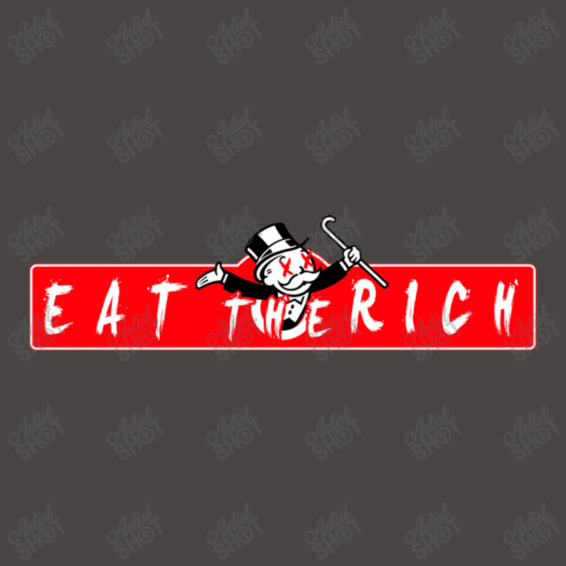 Eat The Rich Monopoly Dyed Cap by curutputihgot | Artistshot