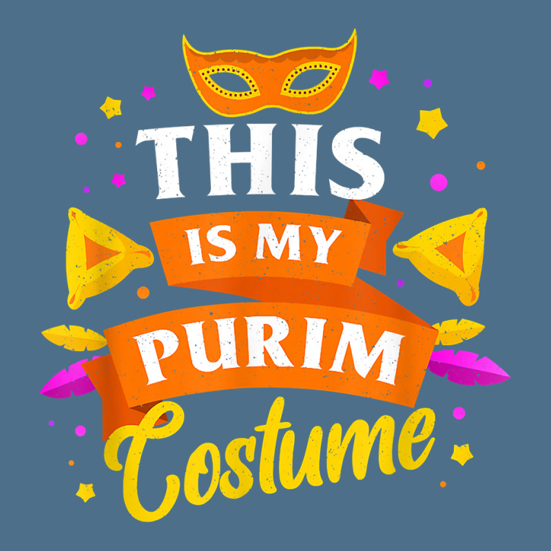 Happy Purim Costume Idea Cute Mask Hebrew Jewish Holiday T Shirt Dyed Cap | Artistshot