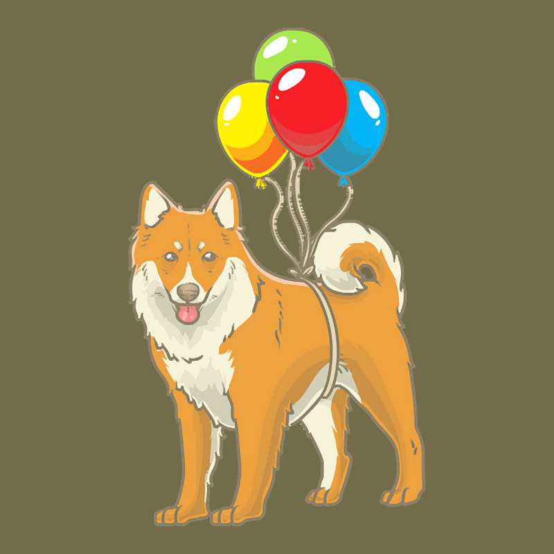 Dog Lover T  Shirt Icelandic Sheepdog Dog With Ballons T  Shirt Dyed Cap by alfred65565 | Artistshot